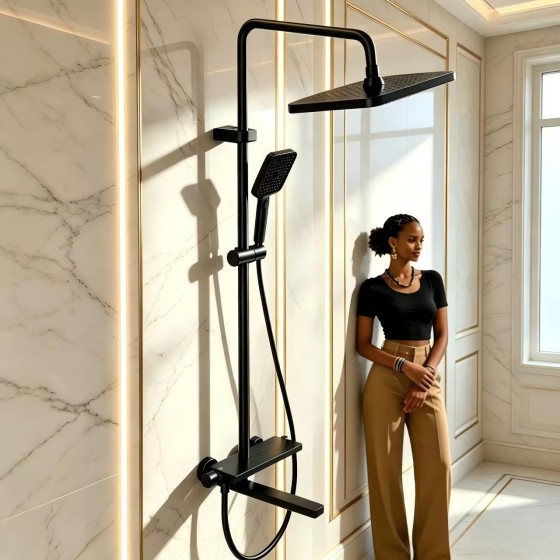 N203C-NGN black shower ,stock